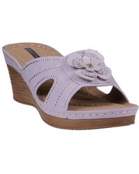 Gc Shoes - Fiora Floral Wedge Sandals - Lyst