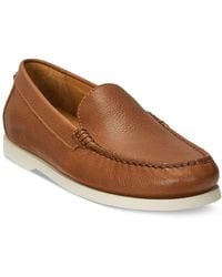 Polo Ralph Lauren - Merton Leather Venetian Loafers - Lyst