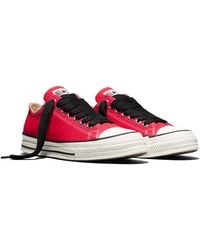 Converse - Chuck Taylor All Star Throwback Low-top Casual Sneakers From Finish Line - Lyst