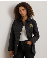 Ralph Lauren - Quilted Crest Jacket - Lyst