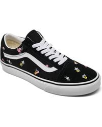 Vans - Old Skool Low-top Waffle Rubber Outsole Sneakers From Finish Line - Lyst