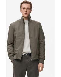 Mango - Water-repellent Bomber Jacket - Lyst