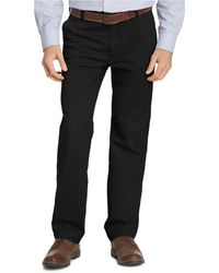 izod straight comfort fit pants