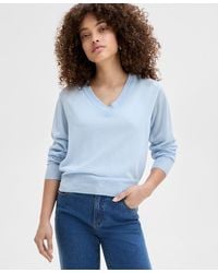 INC International Concepts - Petite V-neck Sweater - Lyst