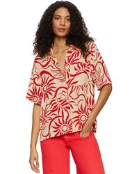 Sanctuary - Relaxed Vacation Collared Button-front Shirt - Lyst