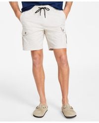 Sun & Stone - Sun + Stone Relaxed Fit 8" Cargo Shorts - Lyst