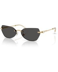 Swarovski - Geometric Sunglasses - Lyst