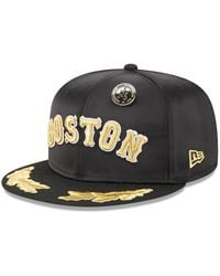 KTZ - Boston Red Sox 2025 59fifty Day Gold Leaf 59fifty Fitted Hat - Lyst