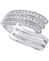 INC International Concepts - Pave Triple-row Wrap Ring - Lyst
