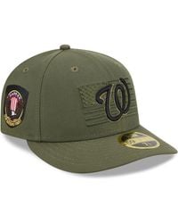 KTZ - Washington Nationals 2023 Armed Forces Day Low Profile 59fifty Fitted Hat - Lyst