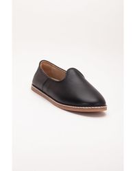 Epilogue Shoes - Dalya Leather Slip On Flats () - Lyst