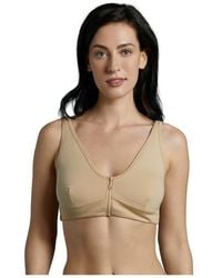 Slick Chicks - Wireless Zip Front Bra - Lyst