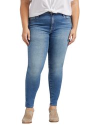 Jag - Plus Size One Size Fits Two Forever Stretch High Rise Skinny Jeans - Lyst