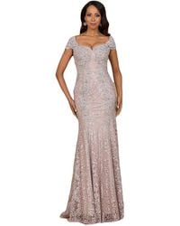 Lara - Fitted Lace Mermaid Gown - Lyst