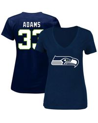 Fanatics Branded College Navy Seattle Seahawks Plus Size Original State Lace-Up T-Shirt