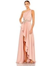 Mac Duggal - Embellished One Shoulder Asymmetrical Gown - Lyst