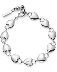 Olivia Burton - Locked Heart Tone Bracelet - Lyst