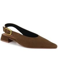 BCBGMAXAZRIA - Leonora Sling Back Flat - Lyst