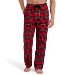 Hanes - Flannel Drawstring Sleep Pants - Lyst