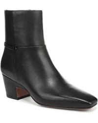 Franco Sarto - Saydie Square Toe Pull On Short Boots - Lyst