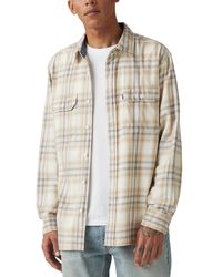 Levi's - Relaxed Fit Long Sleeve Button Front Worker Shirt - Lyst