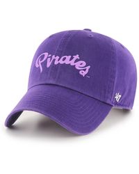 '47 - Ecu Pirates Powder Tonal Script Clean Up Adjustable Hat - Lyst