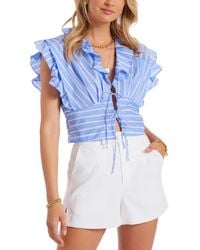 Bishop + Young - Bishop + Young Bishop + Young Raphael Ruffle Top - Lyst