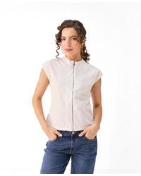 REISTOR - Front Zip Top - Lyst