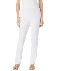 Woman Within - Within The Hassle-free Elastic-waist Soft Knit Pant - Lyst