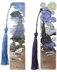Gnuadz - Metal Bookmarks Retro Oil Painting Tassel - Lyst