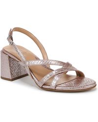 Naturalizer - Demi Strappy Slingback Block Heel Dress Sandals - Lyst