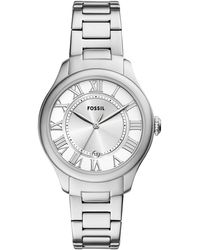 Fossil - Gilmore Three-hand Date Stainless Steel Watch - Lyst
