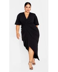City Chic - Plus Size Braelynn Maxi Dress - Lyst