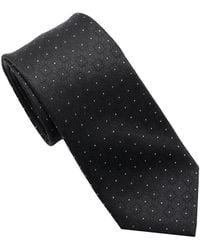 KARL LAGERFELD - Sparkle Medallion Pattern Classic Tie - Lyst