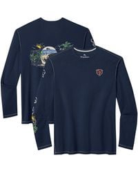 Tommy Bahama - New England Patriots Oasis Endzone Lux Long Sleeve T-shirt - Lyst