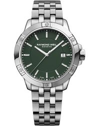 Raymond Weil - Swiss Tango Quartz Stainless Steel Bracelet Watch 41mm - Lyst