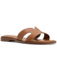 ALDO - Itsandal Cutout Slide Flat Sandals - Lyst