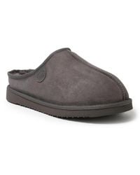 Dearfoams - Grafton Genuine Shearling Clog Slippers - Lyst