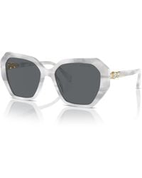 Swarovski - Geometric Sunglasses - Lyst
