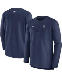 Nike - Boston Red Sox Authentic Collection Game Time Performance Half-zip Top - Lyst