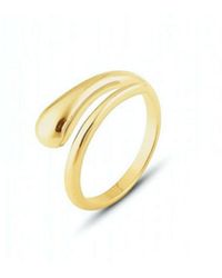 Spero London - Signature Sterling Silver Stacking Snake Ring - Lyst