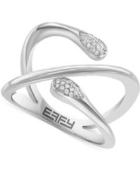 Effy - Effy Diamond Abstract Statement Ring (1/10 Ct. T.w. - Lyst