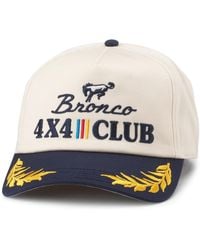 American Needle - Natural Bronco Club Captain Adjustable Hat - Lyst