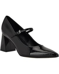 Calvin Klein - Naprina Block Heel Mary Jane Pumps - Lyst