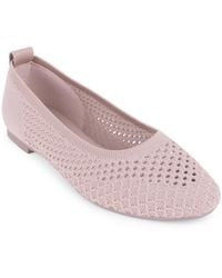 Tahari - Oslo Slip-on Ballet Flats - Lyst