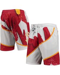 Mitchell & Ness - Atlanta Hawks Hardwood Classics 1986 Hyper Hoops Swingman Shorts - Lyst