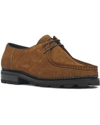 Anthony Veer - Wright Moc Toe Lace-up Shoes - Lyst