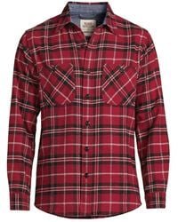 Lands' End - Blake Shelton X Tall Traditional Fit rugged Work Shirt - Lyst