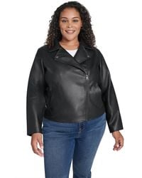 Levi's - Plus Size Long Sleeve Moto Jacket - Lyst