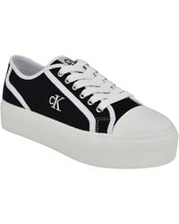 Calvin Klein - Brinle Lace-up Casual Platform Sneakers - Lyst